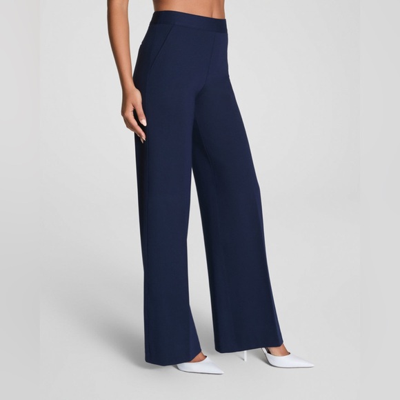 Spanx Ponte Wide Leg Pant - Picture 12 of 15